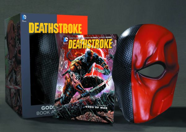 Deathstroke Vol. 1: Gods Of War Book & Mask Set