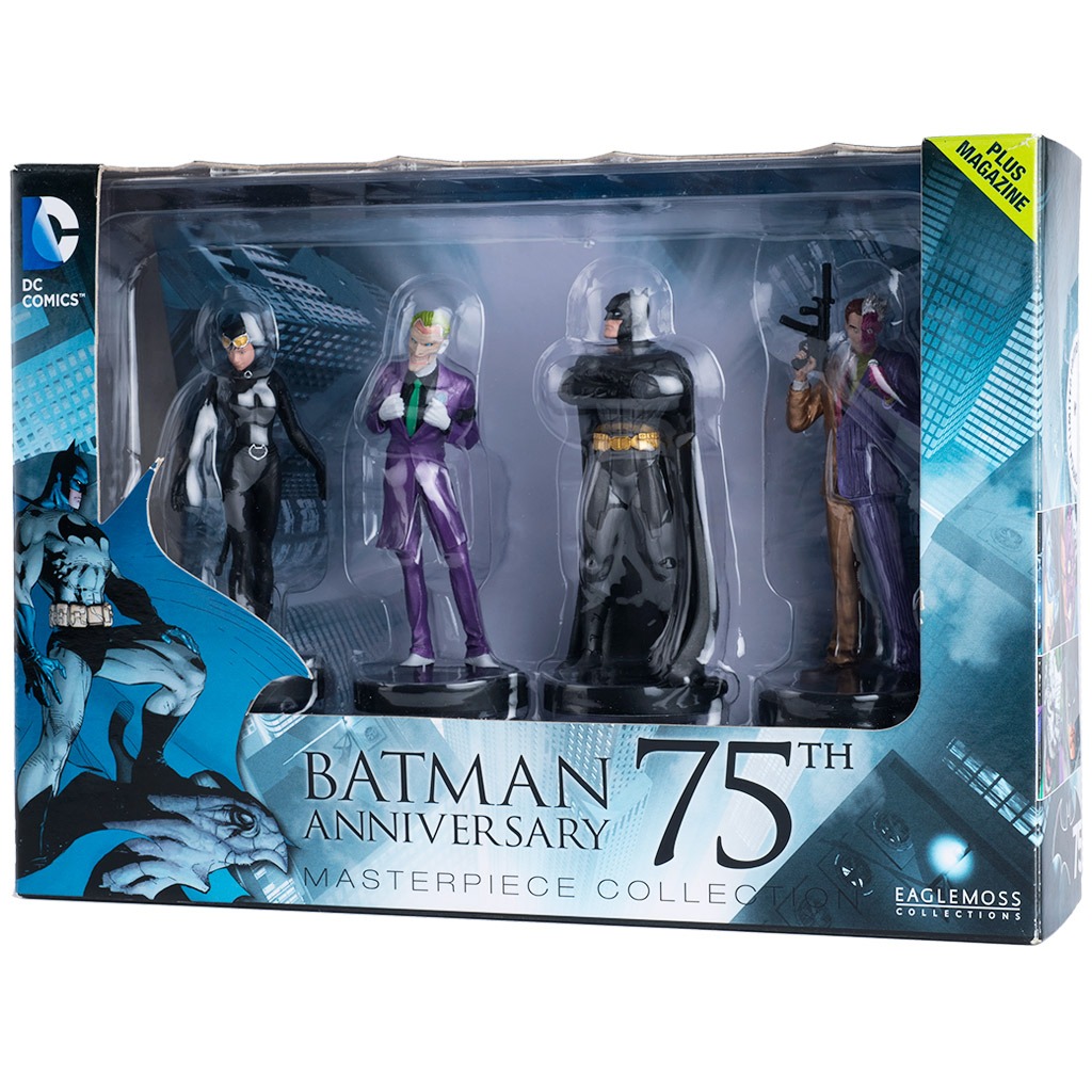 DC MASTERPIECE FIG COLL MAG #1 BATMAN 75TH ANNIV SET – Seriemagasinet