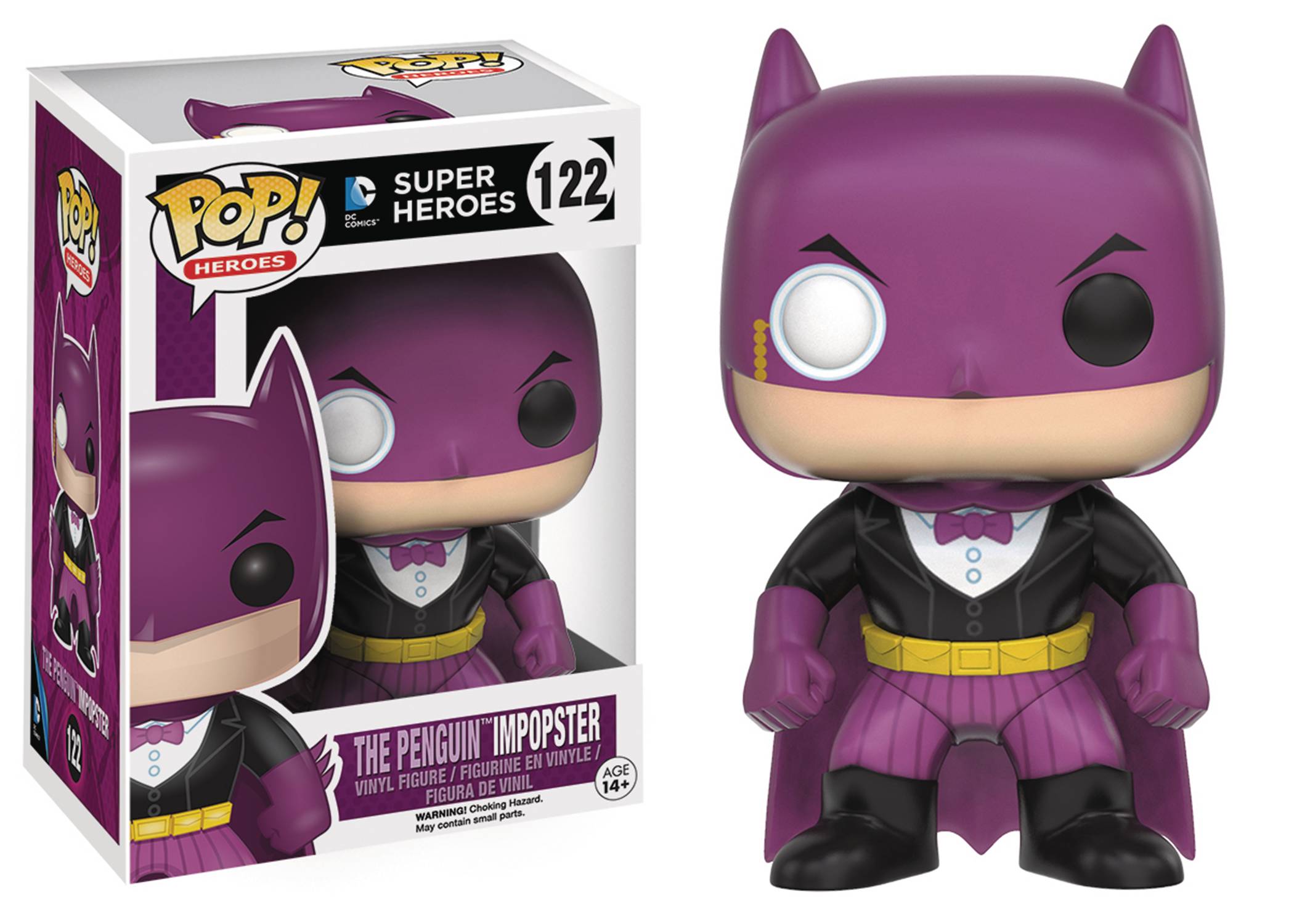 POP DC HEROES BATMAN AS PENGUIN IMPOPSTER VINYL FIG
