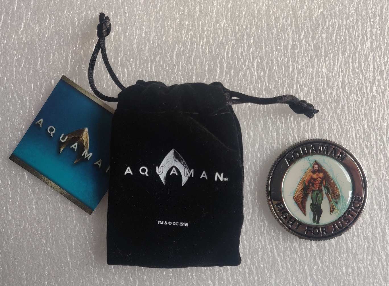Aquaman Challenge Coin