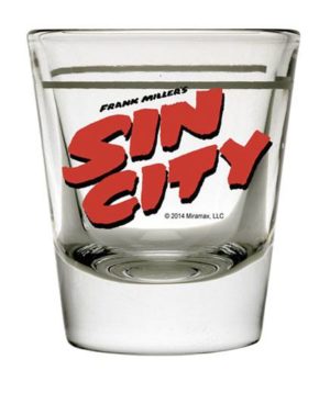 Sin City Logo Shot Glass