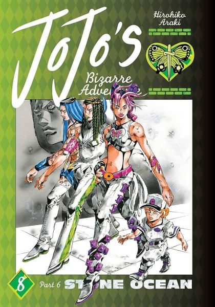 Jojo's Bizarre Adventure Part 6 Stone Ocean Vol. 8 - Seriemagasinet
